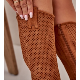 Botas Mujer Caladas Camel S.Barski HY42-139 marrón 7