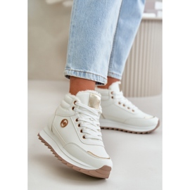 Zapatillas Deportivas Aislantes Mujer Con Plataforma, Blanco Ariatte 7