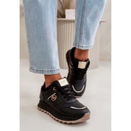Zapatillas Deportivas Mujer Aislante con Pelo, Plataforma Lerisas Negras negro 3
