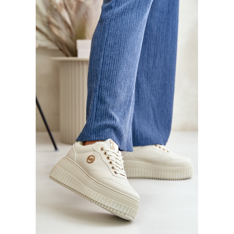 Deportivas Deportivas Aislante para Mujer con Suela Gruesa, Beige Ardiela 2 Deportivas Deportivas Aislante para Mujer con Suela Gruesa, Beige Ardiela 2