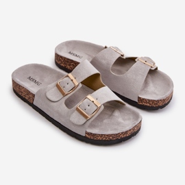 Sandalias sin cordones Cortina Grey para mujer gris 1 Sandalias sin cordones Cortina Grey para mujer gris 1