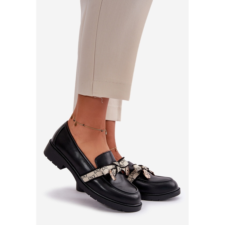 Zapatos Mujer Piel Mocasines Negro S.Barski HY330 1 Zapatos Mujer Piel Mocasines Negro S.Barski HY330 1