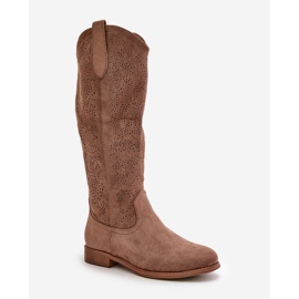 Botas de Mujer Caladas Marrones S.Barski HY42-132 marrón 7