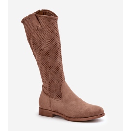 Botas Mujer Caladas Marrón S.Barski HY42-139 9