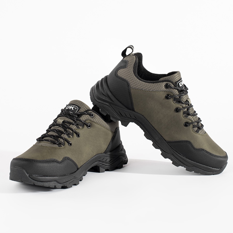 DK Zapatos trekking hombre verde oscuro 2