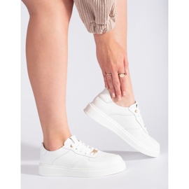 Deportivas mujer piel blancas blanco 3