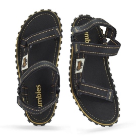 Sandalias Gumbies Tracker Unisex Negro GU-SATRA001 3