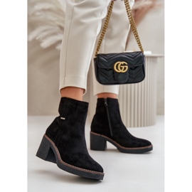 Botines De Mujer Con Tacón Alto Ante Eco Aislante Negro Arkesia 2 Botines De Mujer Con Tacón Alto Ante Eco Aislante Negro Arkesia 2