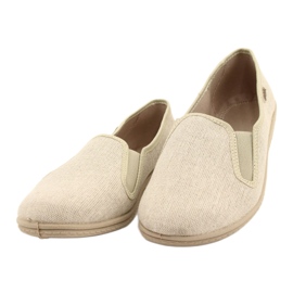 Zapatos befado hombre pvc 001M075 beige 2