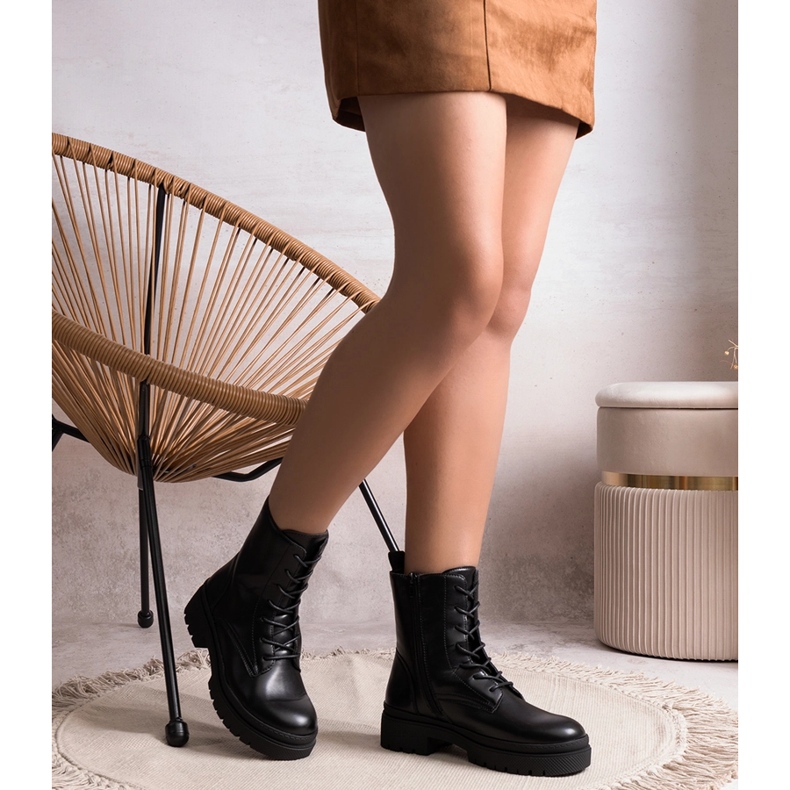 Botas Edmund clásicas con aislamiento negras negro 1