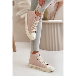 Zapatillas Deportivas de Mujer con Aislamiento en Piel Ecológica Rosa Big Star OO274933 rosado 11