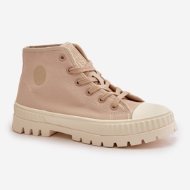 Zapatillas Altas Mujer Big Star OO274006 Beige 9