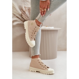 Zapatillas Altas Mujer Big Star OO274006 Beige 11