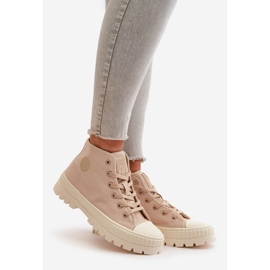 Zapatillas Altas Mujer Big Star OO274006 Beige 1