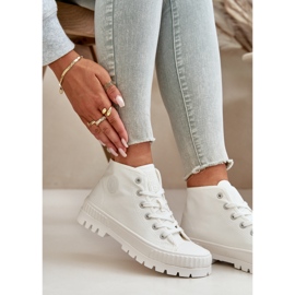 Zapatillas Altas Mujer Big Star OO274009 Blanco 2