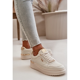 Zapatillas de mujer con plataforma Big Star OO274757 HI-POLY System Blanco 6