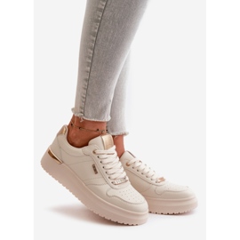 Zapatillas de mujer con plataforma Big Star OO274757 HI-POLY System Blanco 1