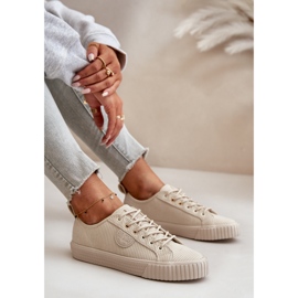 Zapatillas De Mujer Con Aislamiento De Pana Big Star OO274812 Hi-Poly System Beige 2