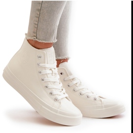 Zapatillas Deportivas De Mujer Con Aislamiento En Piel Ecológica Blanco Big Star OO274932 14