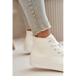 Zapatillas Deportivas De Mujer Con Aislamiento En Piel Ecológica Blanco Big Star OO274932 13
