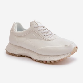 Zapatillas Deportivas de Mujer Zapatillas Deportivas en Piel Ecológica Big Star OO274023 Hi-Poly System Blanco 4