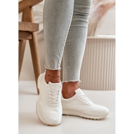 Zapatillas Deportivas de Mujer Zapatillas Deportivas en Piel Ecológica Big Star OO274023 Hi-Poly System Blanco 3
