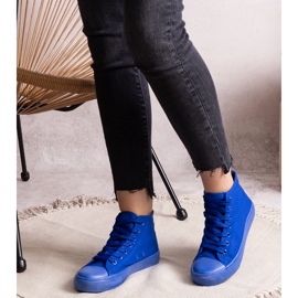 Zapatillas altas azules de Raffie 1