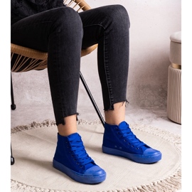 Zapatillas altas azules de Raffie 2
