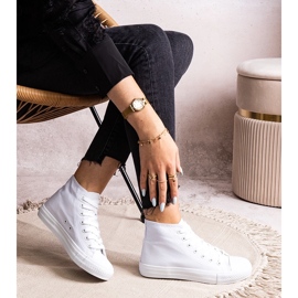 Zapatillas altas blancas de Raffie blanco 2