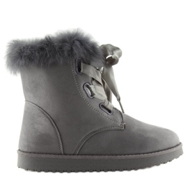 Botas de nieve grises para mujer 2051 gris 6