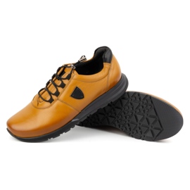 Zapatos hombre piel KAMPOL 25/48 marrón claro 4