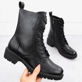 Botas de mujer negras ligeramente aislantes Vinceza 58422 negro 1