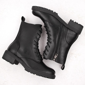 Botas de mujer negras ligeramente aislantes Vinceza 58422 negro 3