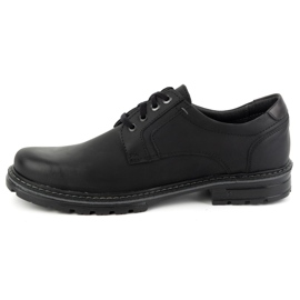 KOMODO Botas de piel para hombre 897K negro 1