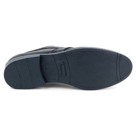 Olivier Zapatos formales sin cordones para hombre 284LU, azul marino 4