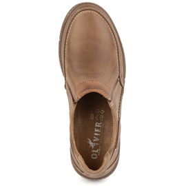 Olivier Zapatos slip-on hombre piel 62K marrón 08 5