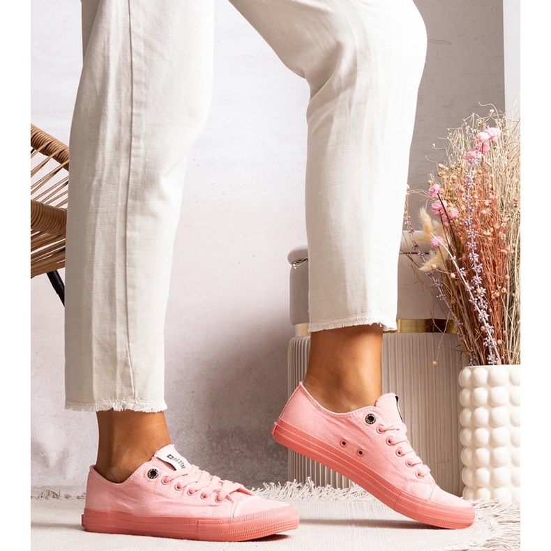 Zapatillas Carolyn Big Star rosa rosado 1