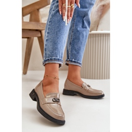 Mocasines Mujer Charol Caqui Vinceza 58409 verde 2 Mocasines Mujer Charol Caqui Vinceza 58409 verde 2