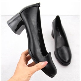 Zapatos tacón mujer negros Potocki 12545 1 Zapatos tacón mujer negros Potocki 12545 1