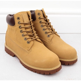 Botas hombre piel ante camel Big Star OO174136 marrón 2