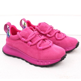 Deportivas mujer piel rosa Artiker 54C1461 rosado 2