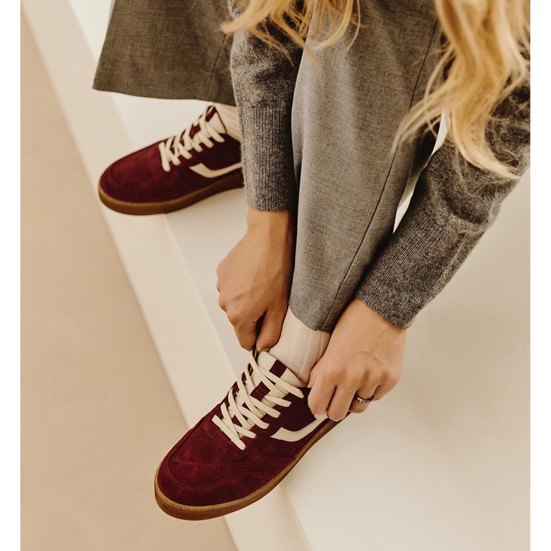 Marco Shoes zapatillas murano rojo 1