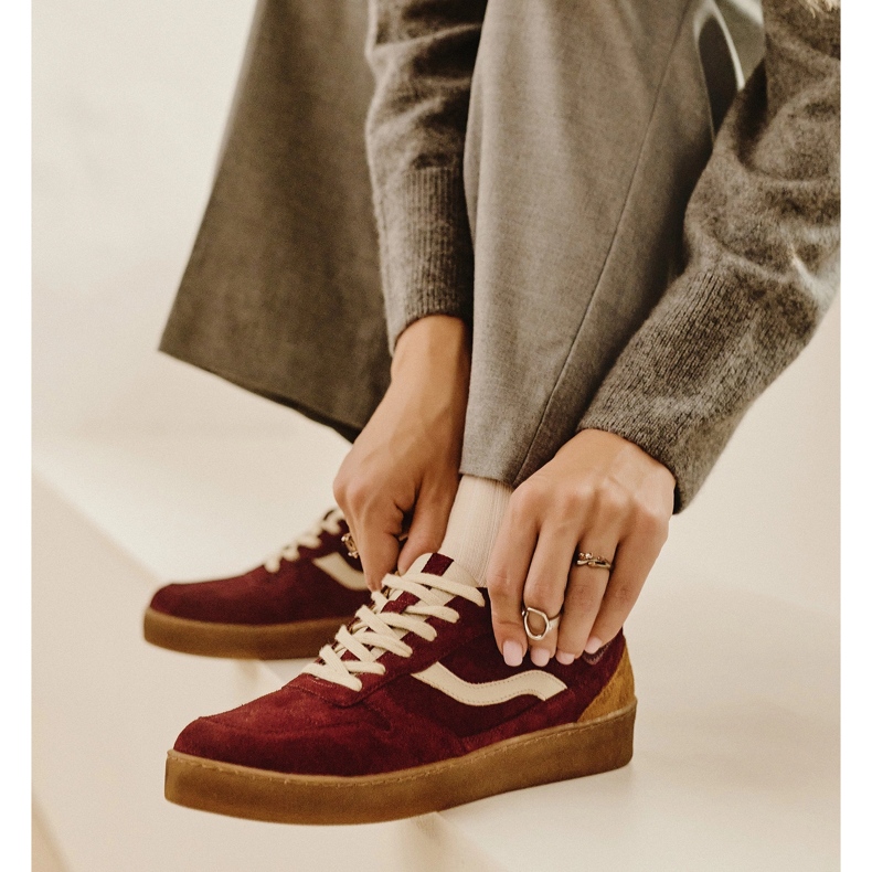 Marco Shoes zapatillas murano rojo 2