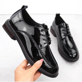 Zapatos de mujer en charol negro Filippo DP6307/24 1