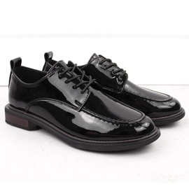Zapatos de mujer en charol negro Filippo DP6307/24 2