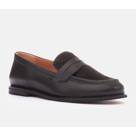 Marco Shoes Mocasines Lorenzo Pony negro 1