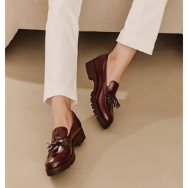 Marco Shoes mocasines Fabienne rojo 6