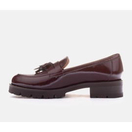 Marco Shoes mocasines Fabienne rojo 2