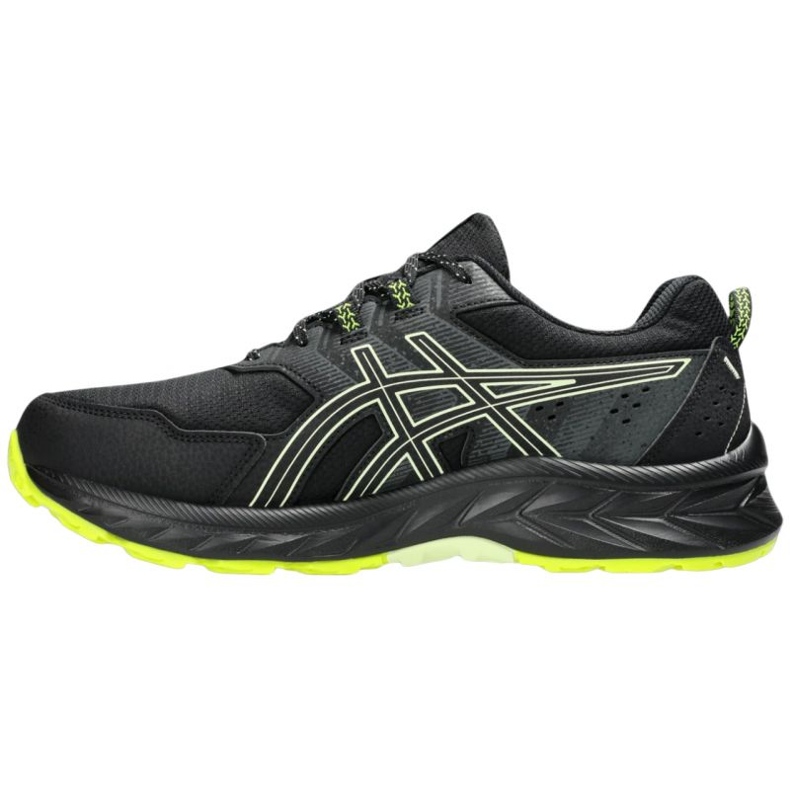 Asics Gek Venture 9 Zapatillas impermeables para correr 1011B705 003 negro 1