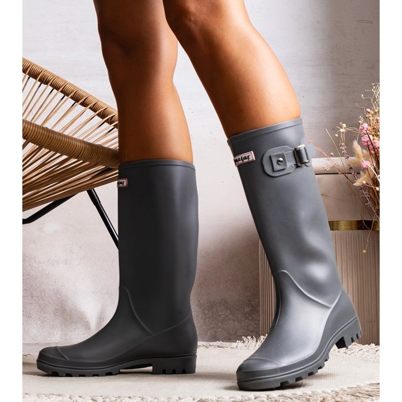 Botas altas grises de Lahtitita 1